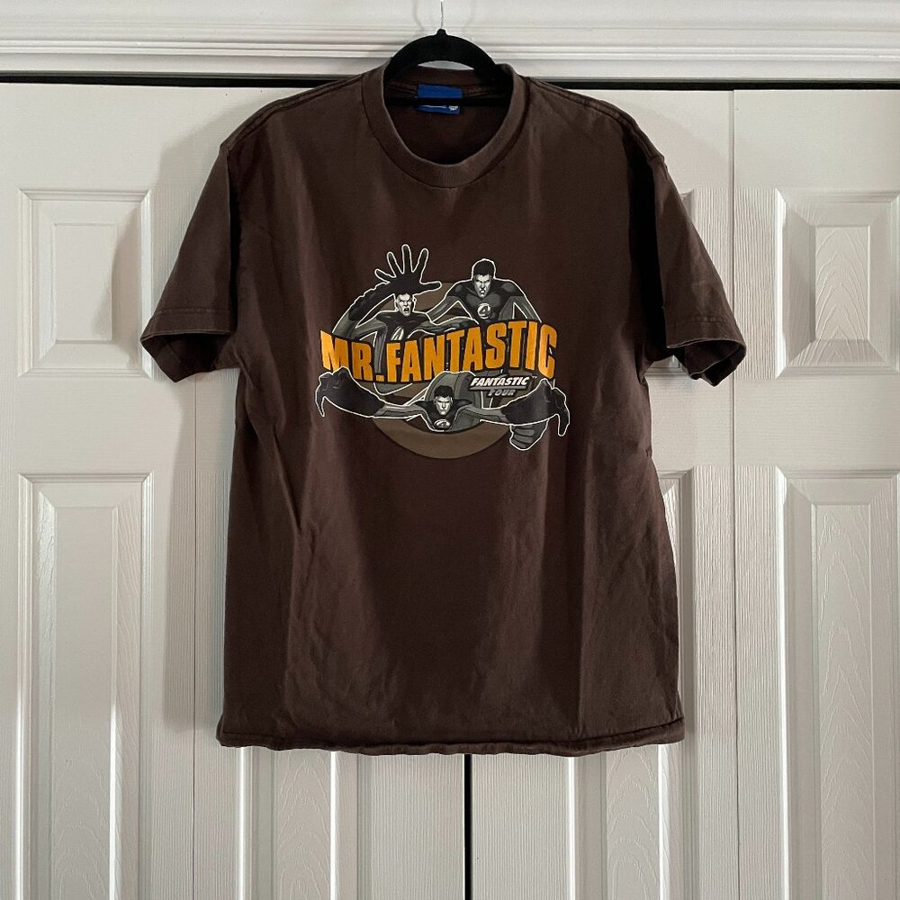 Vintage Y2K Mr Fantastic Marvel T shirt - Size men's L